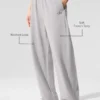 Washed Accolade Straight Leg Sweatpant - Grey Sky Wash