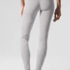 Washed Alosoft High-Waist Sunray Legging - Grey Sky Wash