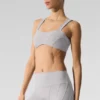 Washed Alosoft Sunray Bra - Grey Sky Wash
