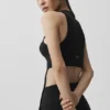 Wellness Rib Flaunt Tank - Black