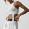 Wellness Rib Flaunt Tank - White