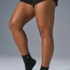 Women's Lettuce Edge Sock - Black