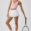Women's Lettuce Edge Sock - Vintage Pink