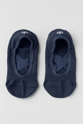 Women's Pivot Barre Sock - Navy