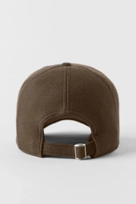 Wool Blend District Trucker Hat – Espresso
