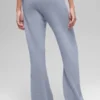 Wool Cashmere High-Waist New Class Wide Leg Pant - Winter Frost