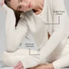 Wool Cashmere New Class Cropped Cardigan - Ivory