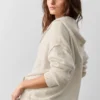 Wool Cashmere New Class Full Zip Hoodie - Oatmeal Heather
