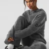 Wool Cashmere New Class Hoodie - Platinum Grey