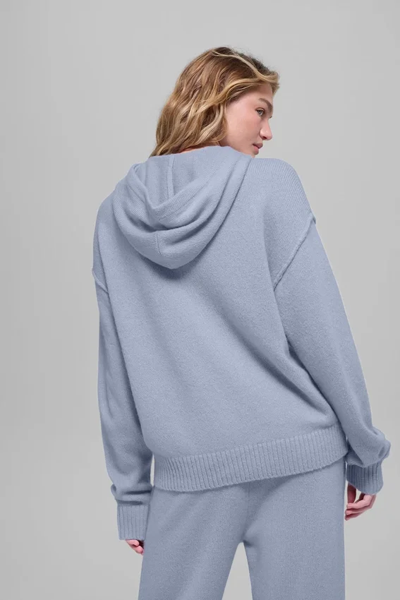 Wool Cashmere New Class Hoodie - Winter Frost
