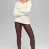 Wool Cashmere New Class Oversized V-Neck Sweater - Ivory