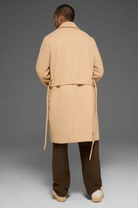 Wool Gameday Overcoat – Camel
