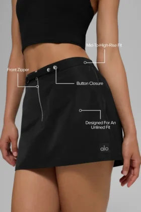 Work It Mini Skirt – Black